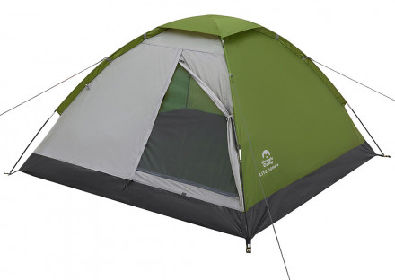 Палатка Lite Dome 4 Jungle Camp, четырехместная, зеленый/серый цвет